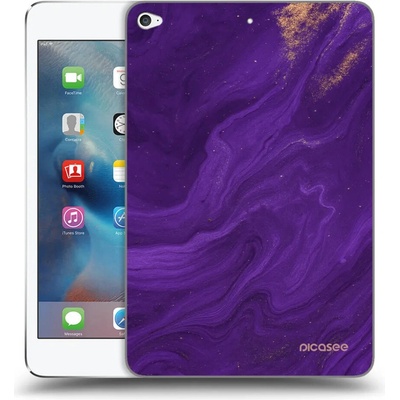 Picasee silikónový prehľadný obal pre Apple iPad mini 4 Purple