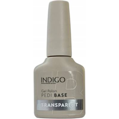Hybridní lak INDIGO transparentní PEDICURE BASE 7ml báze
