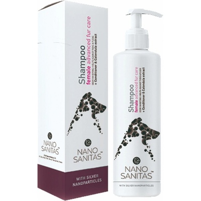 NanoSanitas Šampón pre feny s dlhou srsťou 250 ml