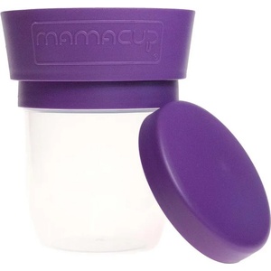 Mamacup Неразливаща се чаша за снакс Mamacup - Лилава, 400 ml (MCSTDPRP01)