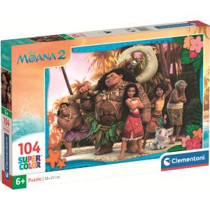 Clementoni Детски пъзел Clementoni от 104 части - Смелата Ваяна 2 (61436) - baby