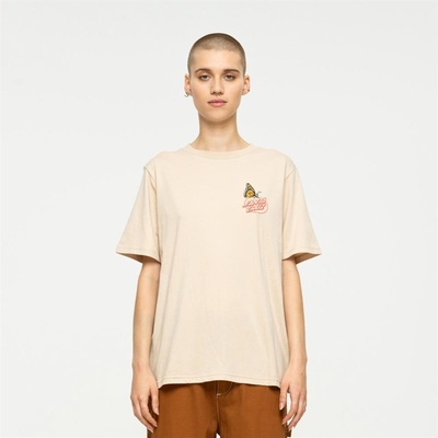 SANTA CRUZ Mushroom Monarch Dot T-Shirt Oat Milk