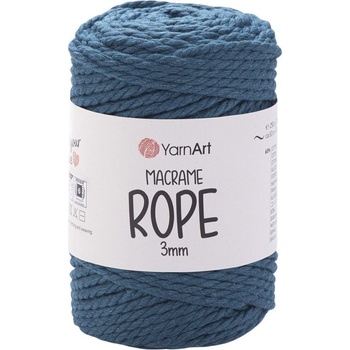 YARNART Macrame Rope 3 mm 63 m 789 Blueish юта (Macrame Rope 3 mm 789)
