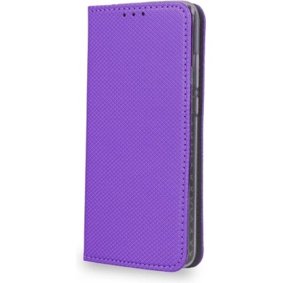 Samsung Страничен калъф тип тефтер за Samsung J6 Plus (2018) Smart Book лилав