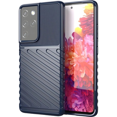 Samsung Здрав калъф Thunder за Samsung Galaxy S23 Ultra - Син KP24359