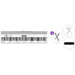 Roland FP 60X Basic SET Дигитално Stage пиано White (FP-60X-WH-BASIC-SET)