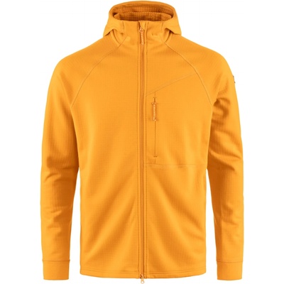 Fjällräven Мъжко поларено яке Fjällräven Abisko Grid Fleece Hoodie Fleece jacket - Mustard Yellow - размер XXL (005-6873-0515)