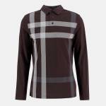 Barbour Блуза с яка Barbour Men's B. Li Blaine Long Sleeve Polo Shirt - Dark Oak BR17