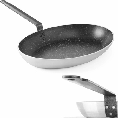 Hendi Pánev na ryby Induction oválná 280 x 400 x H 55 mm