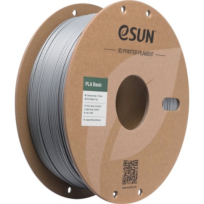 eSUN PLA Basic Silver - 1, 75 mm / 1000 g (PLA-Basic175S1P1)