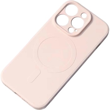 HQWear Кейс HQWear Silicone Case за iPhone 15, съвместим с MagSafe, cream (KXG0072477)