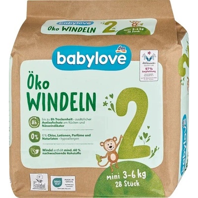 Babylove Öko 2 28 ks