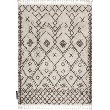 Dywany Łuszczów Berber Tanger B5940 cream and brown Béžová
