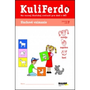 KuliFerdo Sluchové vnímanie pracovný zošit 7 | Věra Gošová (ISBN: 9788081401176)