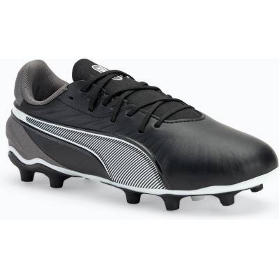 PUMA Детски футболни обувки PUMA King Match FG/AG Jr puma black/puma white/cool dark grey