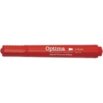 Optima Алкохолен маркер optima кръгъл червен 120937 (120937)