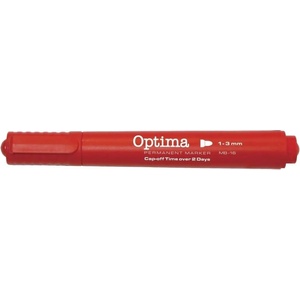 Optima Алкохолен маркер optima кръгъл червен 120937 (120937)
