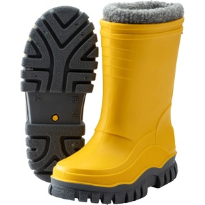 Sterntaler Детски гумени ботуши Sterntaler Kid's Rubber Boots with Liner Wellington boots - Mattgelb - размер 30/31 (EU) (731-0238-0215)
