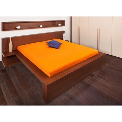 Smolka prostěradlo jersey oranžové 90x200