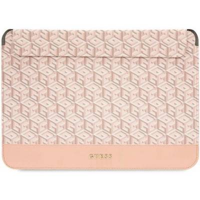 GUESS Чанта за лаптоп Guess GUCS14HGCFSEP 14"", розова, GCube Stripes