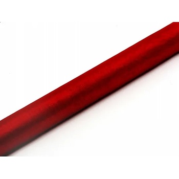Image 1 of PartyDeco Тюл червен 36см x 9м