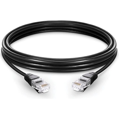 PremiumCord sp6utp050C Patch UTP RJ45-RJ45 CAT6, 5m, černý