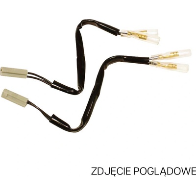 OXFORD konektor (kabel / adaptér / kabel / prodlužovač) blinkrů LED a žárovkových do kostky OEM HONDA (konektor 2 vodiče)