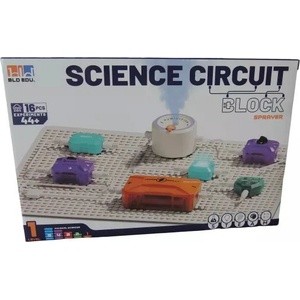 Man Yuk Toys Електрическа верига: научна игра - радио, комплект от 17 части (d1020)