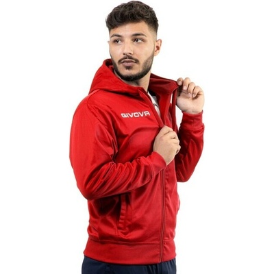 Felpa Polarfleece Full Zip 500 červená