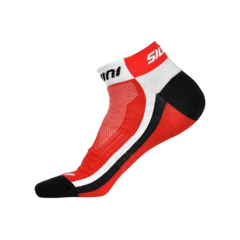 Silvini cyklistické ponožky PLIMA UA622 red