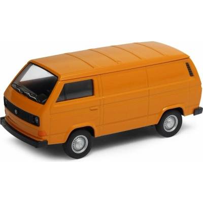 Welly VW T3 Van model žltý 1:34