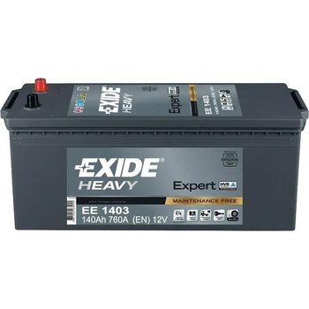 Exide Heavy Expert HVR 140Ah 760A left+ EE1403