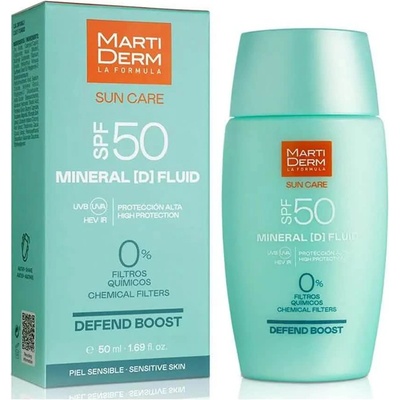 MARTIDERM Minerald Fluid SPF50 50ml Sunscreen - Green
