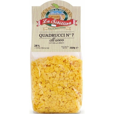 Sibillina Quadrucci vaječné 250 g