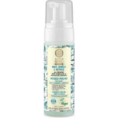 Natura Siberica Super Siberica Mint, Berёza & Retinol Mousse-Peeling for Scalp 170 ml
