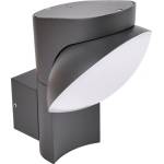 ELMARK Gfr3001 ГРАДИНСКИ led АПЛИК 12w 3000k, ТЪМНО СИВ (96led300112wl/dg)