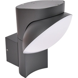 ELMARK Gfr3001 ГРАДИНСКИ led АПЛИК 12w 3000k, ТЪМНО СИВ (96led300112wl/dg)
