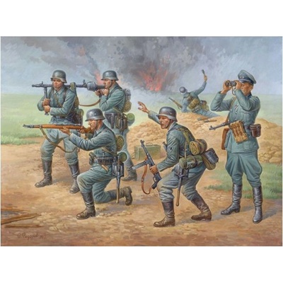 Wargames figúrky 8078 German Infantry WWII 1:72