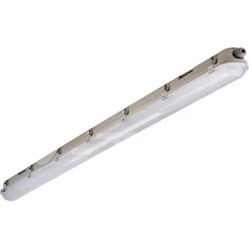 V-TAC LED Влагозащитено Тяло M-Серия 1200мм 36W 6400K Прозрачно Стоманен Клип 120 lm/W (20212)