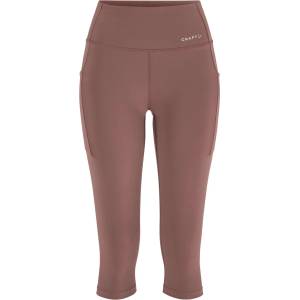Craft Дамски клин за бягане Craft Women's Essence Capri 3 Running tights - Flint - размер XS (127-1194-0211)