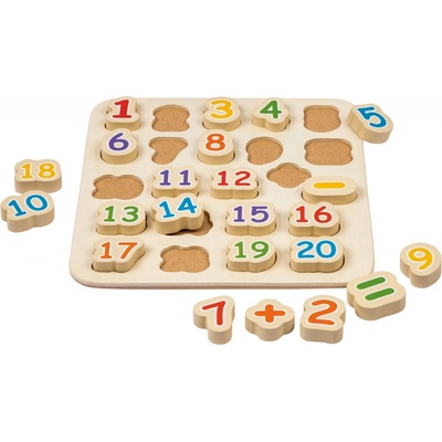 Playtive puzzle s čísly