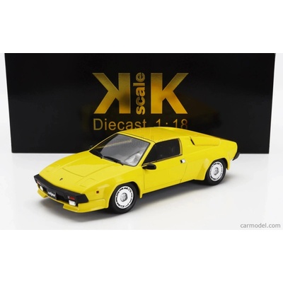 Kk-scale Lamborghini Jalpa 3500 1982 Žlutá 1:18