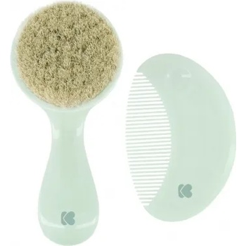 Image 1 of KikkaBoo Комплект четка и гребен за коса KikkaBoo - Savanna, Mint (31303040088)