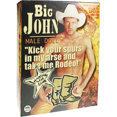 NMC Мъжка кукла с вибро пенис "big john