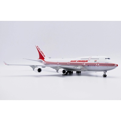 JC Wings B747-437 Air India 1990s Colors. Named Khajuraho 1:200