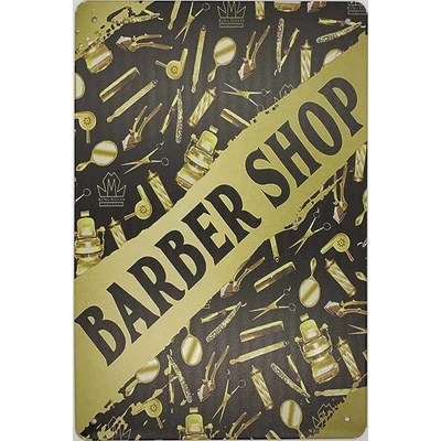 Ceduľa Barber Shop