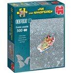 Jumbo - Puzzle Jan van Haasteren: Shark mania - 500 piese
