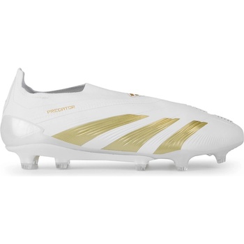 Adidas Футболни бутонки Adidas Predator 24 Elite Laceless Firm Ground Football Boots - White/Gold/Wht