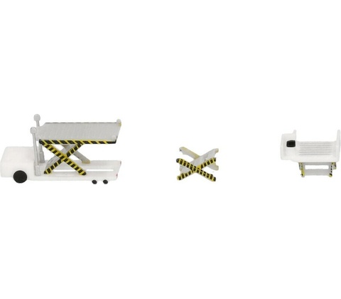 Herpa Container loaderwhite 1:500