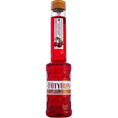 Fütyülős Black Cherry S Medom 24,5% 0,5 l (čistá fľaša)